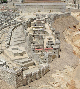Biblical City of David in the period of Herod's Temple