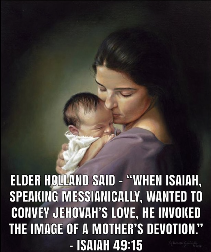 Mary Comforting Christ