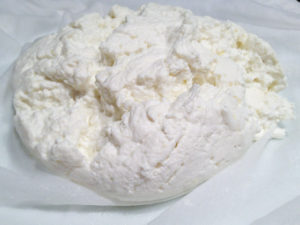 Goat curd - a common part of a jewish diet